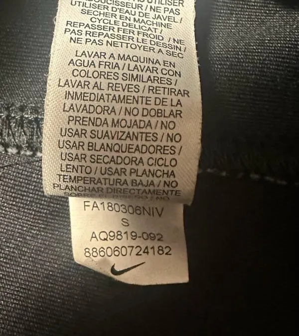 Nike Gray and Black Jogger Sweatpants - Image 6