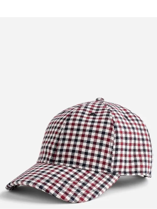 NWT Madewell Houndstooth Baseball Cap Adjustable CLASP BROKEN - Image 2