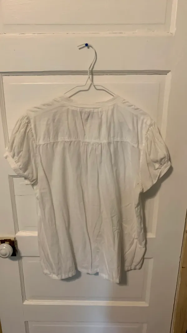 life style embroidered top White Size L - Image 3