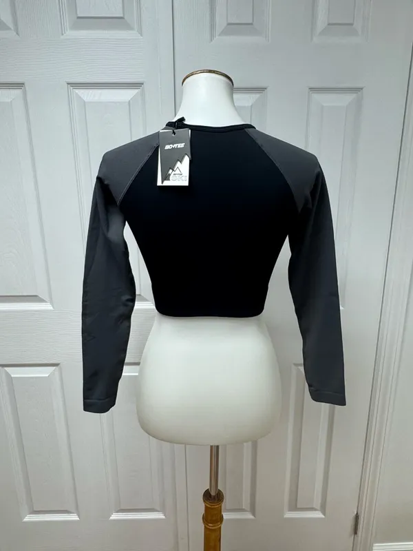 BO+TEE‎ Super Sculpt Base Layer Top in Black - Size S - NEW With Tags. - Image 2