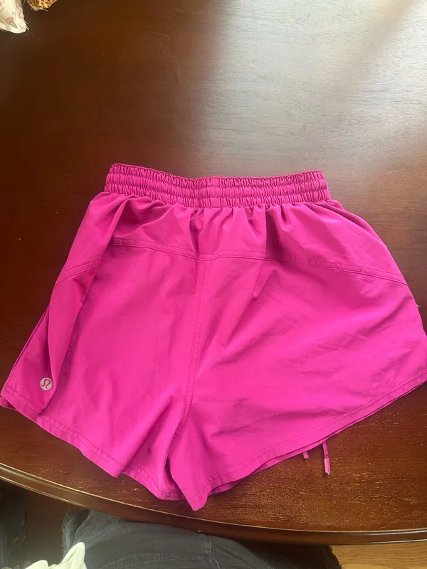 Hot Pink Lululemon Shorts - Image 2