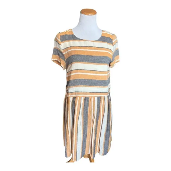 Womens Altard State Amayah Harvest Striped Fit & Flare Dress - Sz S - Image 5