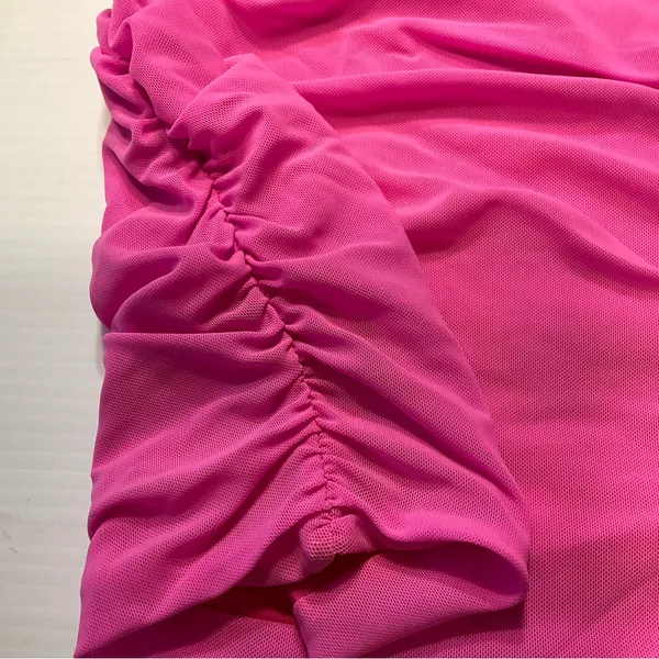Princess Polly Holloway Wishes Mini Dress Pink Mesh Sz 2 Barbie Party Vegas - Image 10