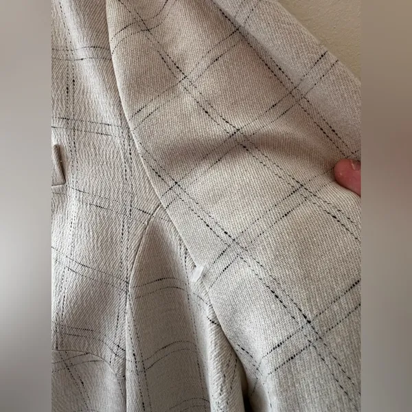 Madewell Women’s NWT Plus‎ Caldwell Double-Breasted Blazer Ghent Plaid Size 4X - Image 7