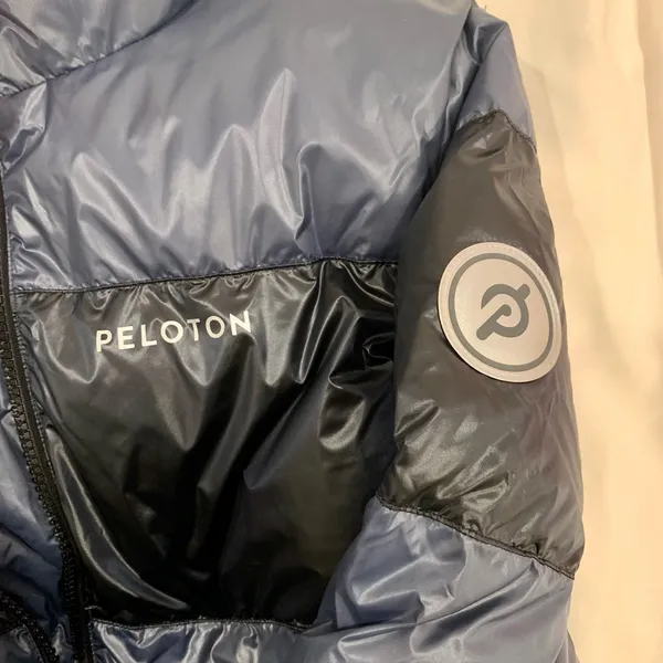Alo NEW peloton colorblock puffer jacket winter ski coat s - Image 8