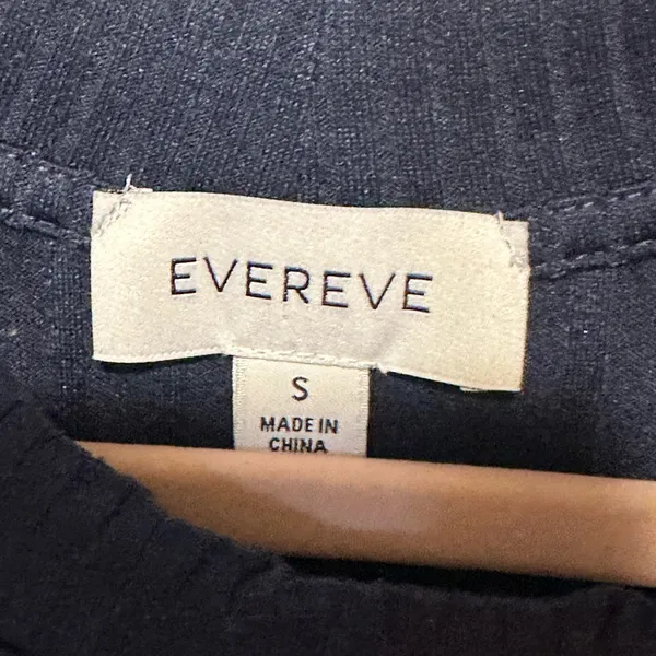 Evereve‎ navy top size s - Image 4