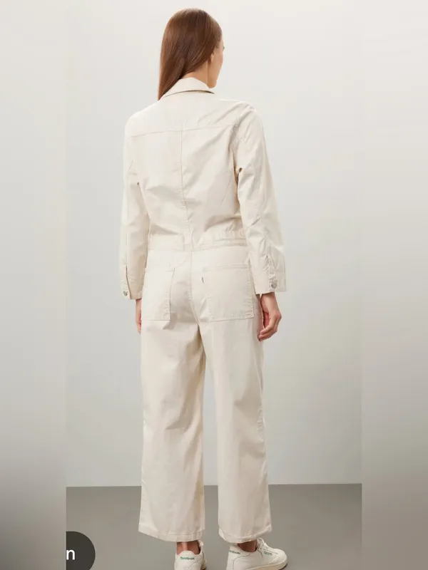 Levi’s Iconic Denim Coverall Jumpsuit NWT $128 small - Image 3