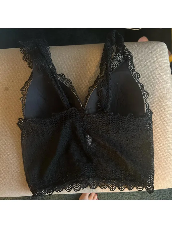 NWOT Sexy Black lace bralette - Image 2