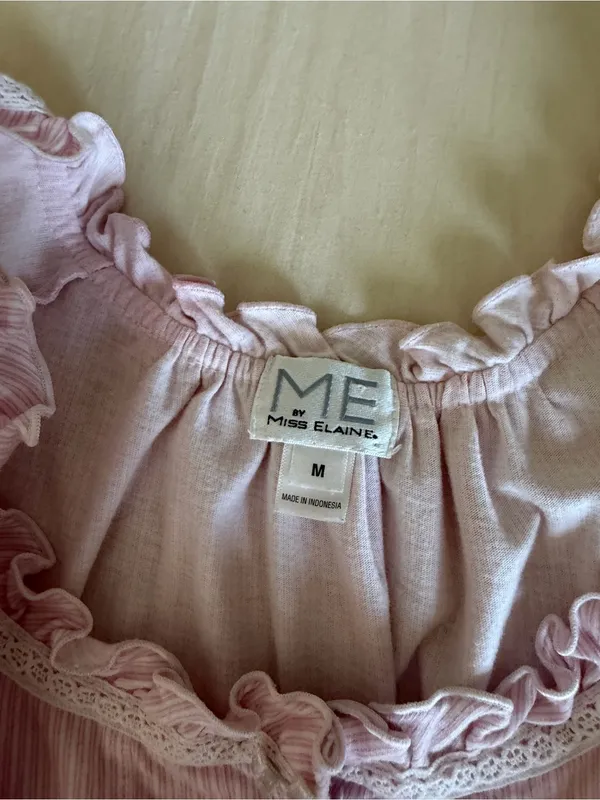 Vintage pink nightgown Size M - Image 3