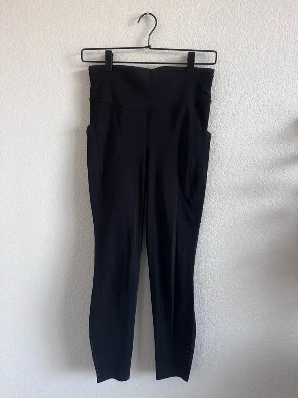 Lululemon Fast and Free HR Tight 25” *Pockets 6 Black - Image 3