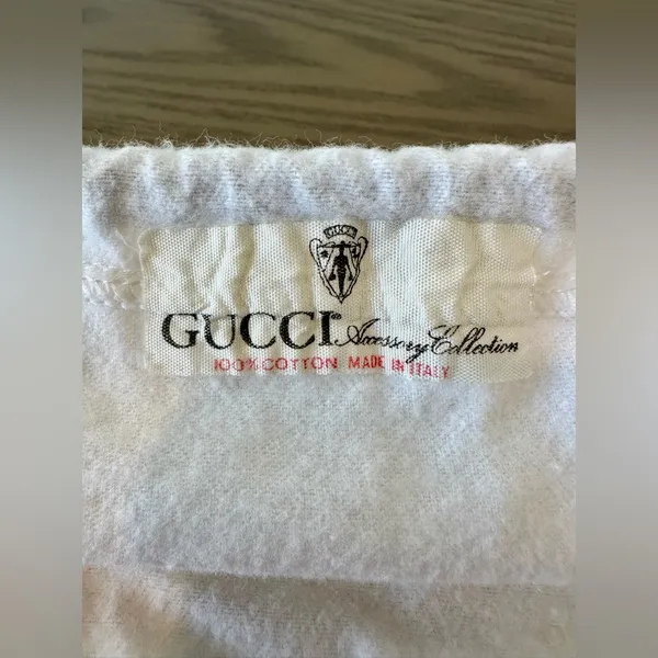 Vintage Gucci Accessory Collection Dust Bag - Image 6