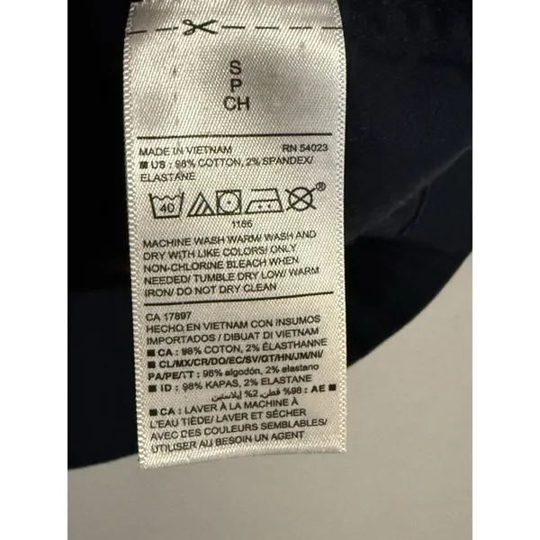Old Navy Women's Military Cargo Utility Jacket Navy Blue Size‎ S Grunge Army - Image 4