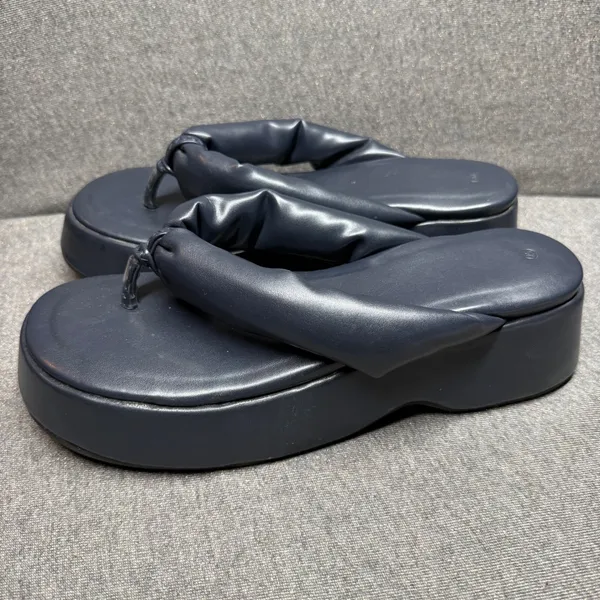 Chunky Y2K Style Platform Thong Sandals Padded Flip‎ Flop Unbranded 9.5 - Image 3