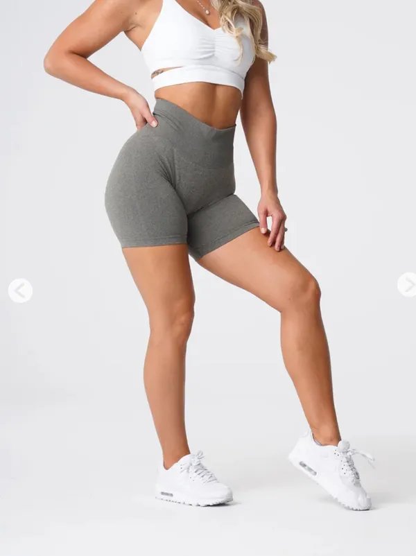 NVGTN Pro Shorts Khaki Green - Image 3
