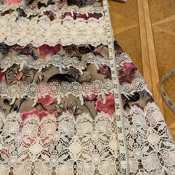 NWOT!! For Love & Lemons Cadence Off The Shoulder Boho Mini Dress Size Medium - Image 9
