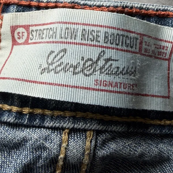 Levi Strauss Signature Womens Size 10 Bootcut Jeans Blue Denim Western Classic - Image 4