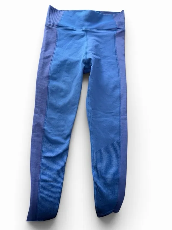 OFFLINE by Aerie High Waisted Blue 7/8 Leggings Medium M Athletic Yoga - Image 3