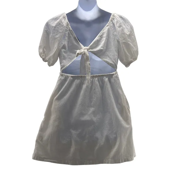 Old Navy‎ Mini Dress White Medium - Image 2