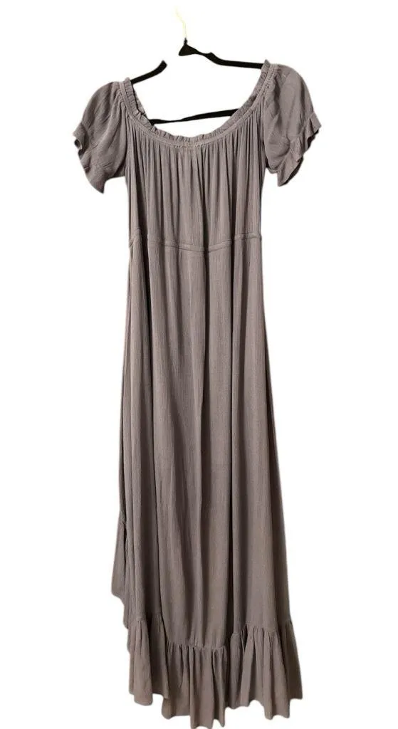 Entro gray high low boho dress - Image 2