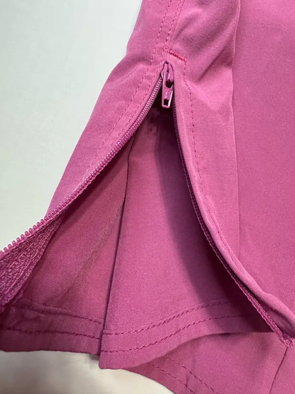 Scrubstar Pink Guava Scrub Pants with Leg Zippers Size 3XL - Image 2