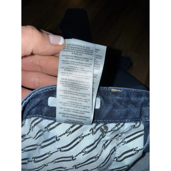 Seven7 Women's Sz‎ 8 High Rise Loose Straight Fit 5 Pocket Jeans Denim - Image 7