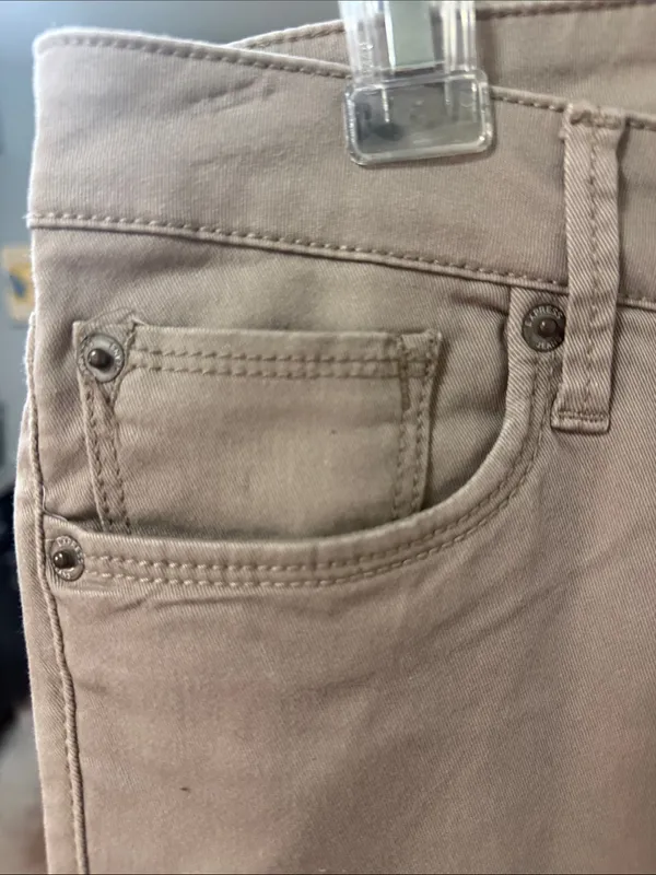 $78 Express Skinny Khaki Denim Pants Jeans - Size 6 - Excellent Condition - Image 5
