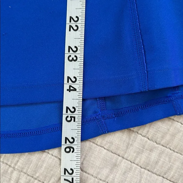 Coolibar blue freestyle, short sleeve rash guard large UPS 50+ women​ - Image 5