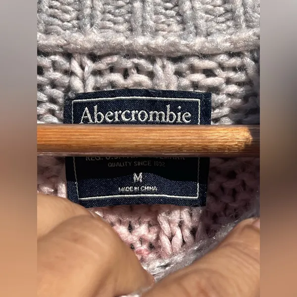 Abercrombie & Fitch MockNeck Knit Sweater - Image 12