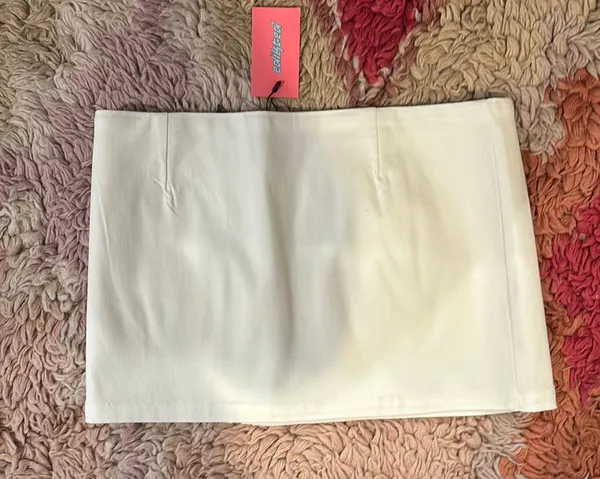 Edikted White  Mini Skirt - Image 3