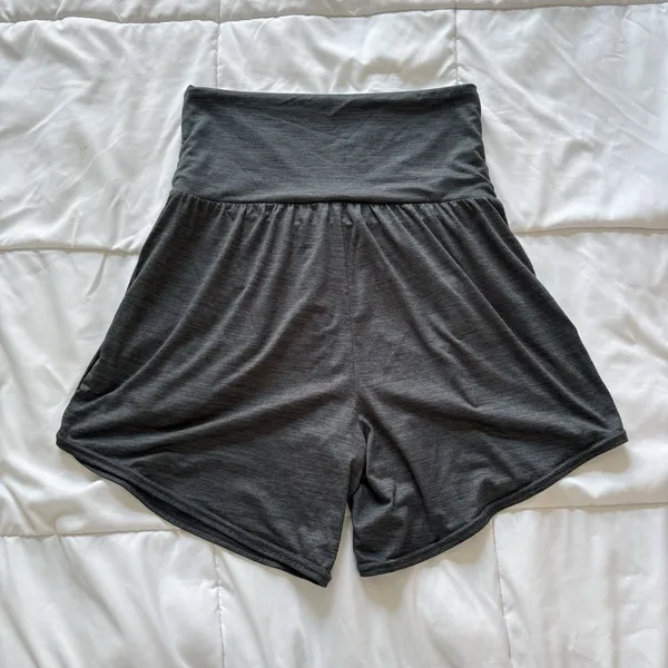 Free People FP Movement Sweat Shorts Womens Gray‎ Activewear Yoga Quiet Luxury - Image 7