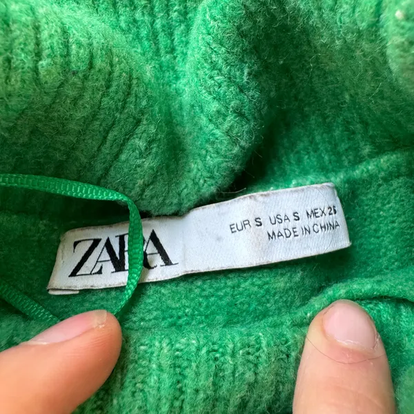 Zara Oversized Knit Turtleneck Sweater - Image 6