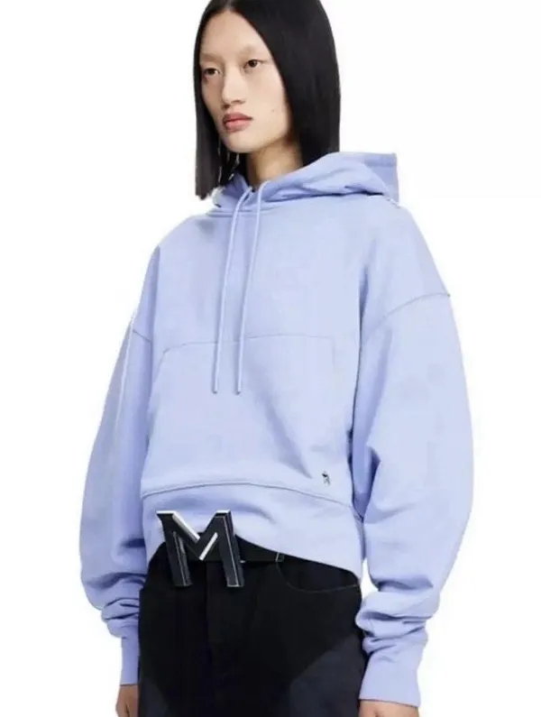 H&M × Mugler Mugler H&M Batwing-Sleeved Hoodie Size XS - Image 2