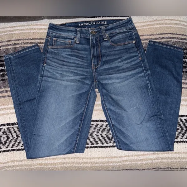 American Eagle Jeans - Hi-Rise Skinny|Super Stretch - Medium wash - Image 3