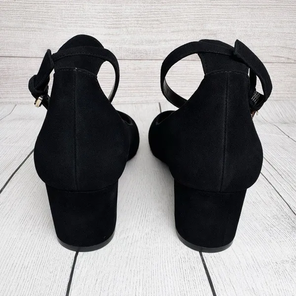 Steven by Steve Madden Black Size 8.5 Mary Jane Pump With Ankle Strap SUEDE - Image 8