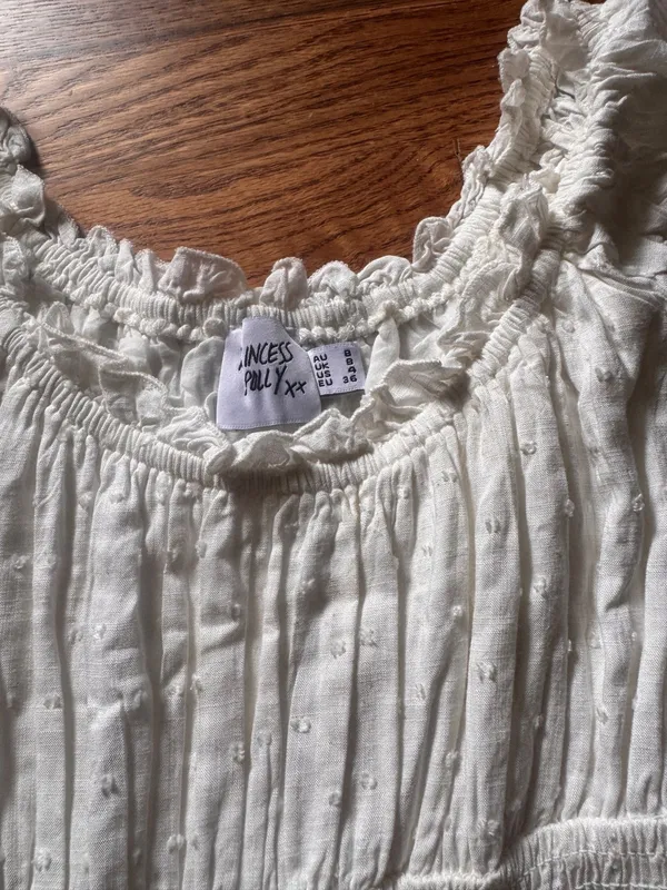 Princess Polly Romper White - Image 3