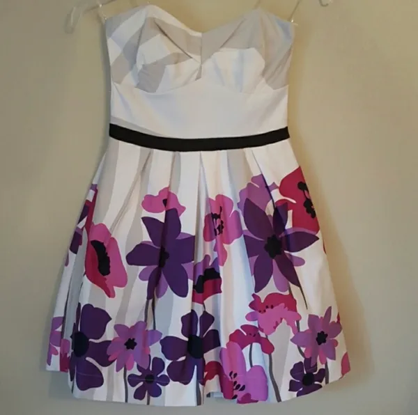 Teeze Me Floral Mini Dress, Size 3 - Image 3