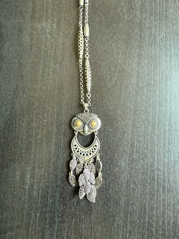 Lucky Brand Owl Necklace - Image 3