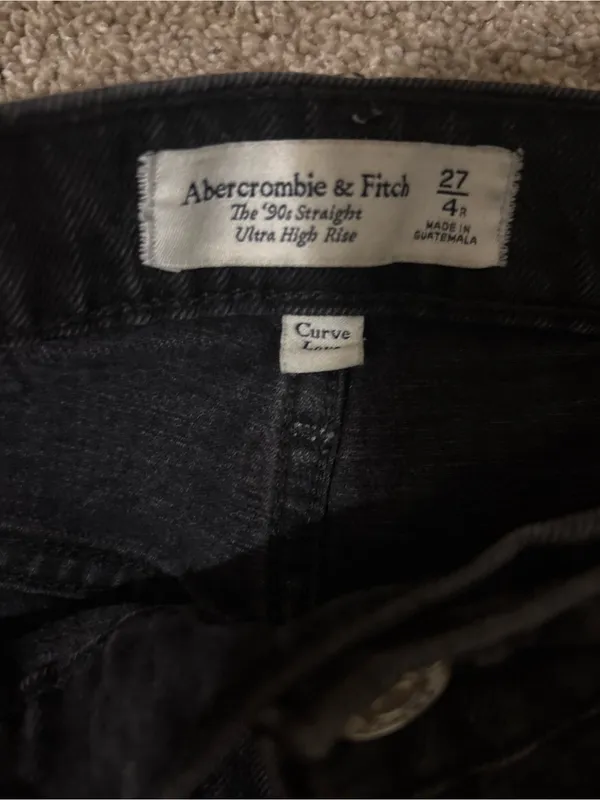 Abercrombie & Fitch Black Jeans - Image 2