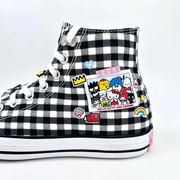 Converse x Hello Kitty Friends Chuck Taylor Star M8 W10 Picnic High Top A17697C - Image 12