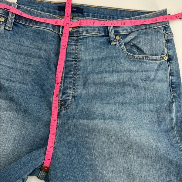 NWT 7 for‎ all mankind Josefina feminine boyfriend Straight Leg Jeans Sz 34 - Image 3