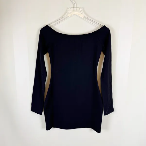 Edikted Rox Off Shoulder Mini Dress Black Size Small - Image 2