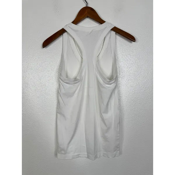 Athleta‎ Momentum Tank White Seamless Racerback Running Top Womens Small - Image 2