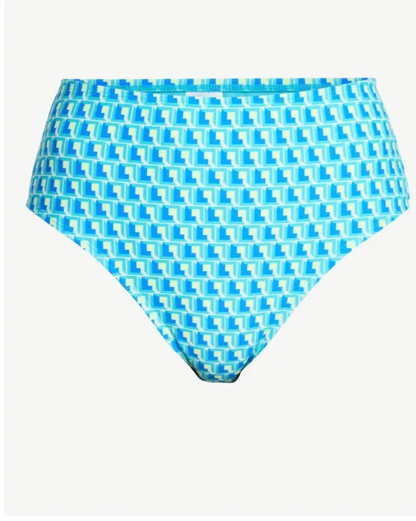 High waisted geo print bikini - Image 3