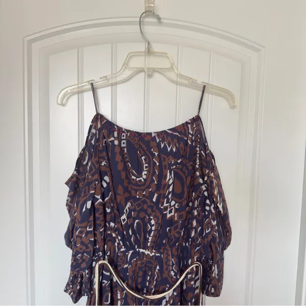 Anthropologie Vanessa Virginia Size‎ 6 Convival Cold Shoulder Whimsigoth Boho - Image 4