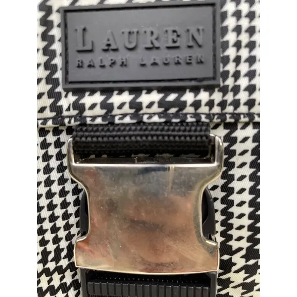 Lauren Ralph Lauren Women's Houndstooth Shoulder Bag Hand Bag SKU 6136 - Image 2