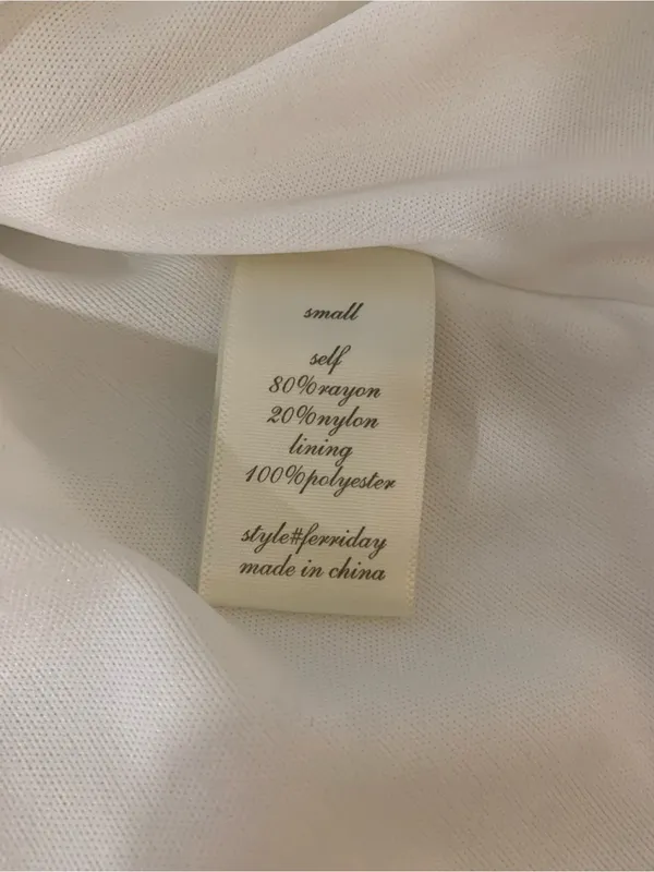 Altar'd State White Mini Dress - Size Small - Image 4