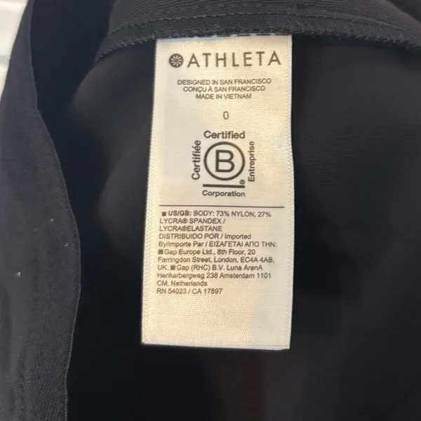 Athleta Black Pants‎ Size 0 - Image 7