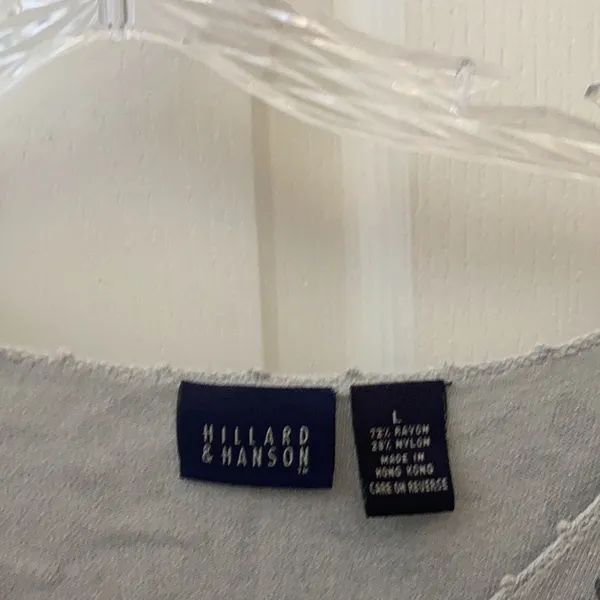 FINAL MARKDOWN Hillard and Hanson knit top Large - Image 3