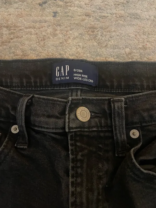 Gap Black Jeans  - Image 3