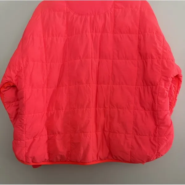 Free People Movement Pippa Packable Puffer Jacket Coral Women's Size Medium‎ - Image 6